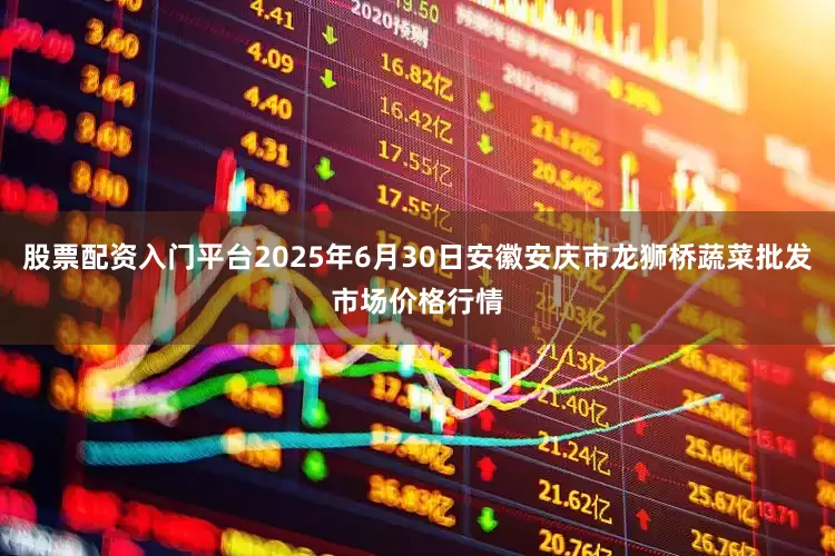 股票配资入门平台2025年6月30日安徽安庆市龙狮桥蔬菜批发市场价格行情