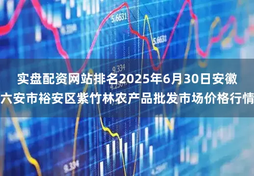 实盘配资网站排名2025年6月30日安徽六安市裕安区紫竹林农产品批发市场价格行情