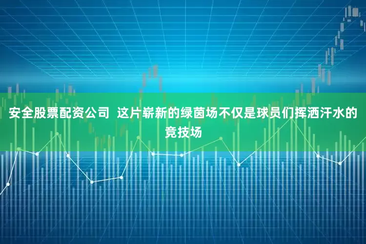 安全股票配资公司  这片崭新的绿茵场不仅是球员们挥洒汗水的竞技场